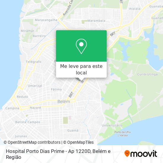 Hospital Porto Dias Prime - Ap 1220D mapa