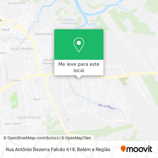 Rua Antônio Bezerra Falcão 618 mapa