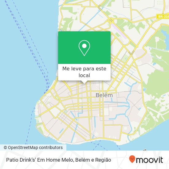 Patio Drink's' Em Home Melo mapa
