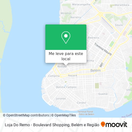 Loja Do Remo - Boulevard Shopping mapa