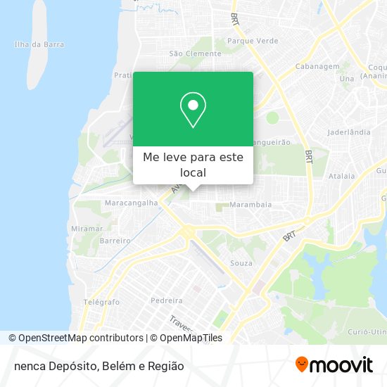 nenca Depósito mapa