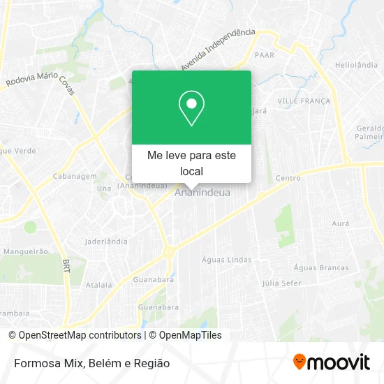 Formosa Mix mapa