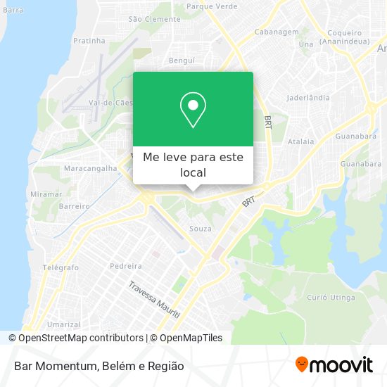Bar Momentum mapa