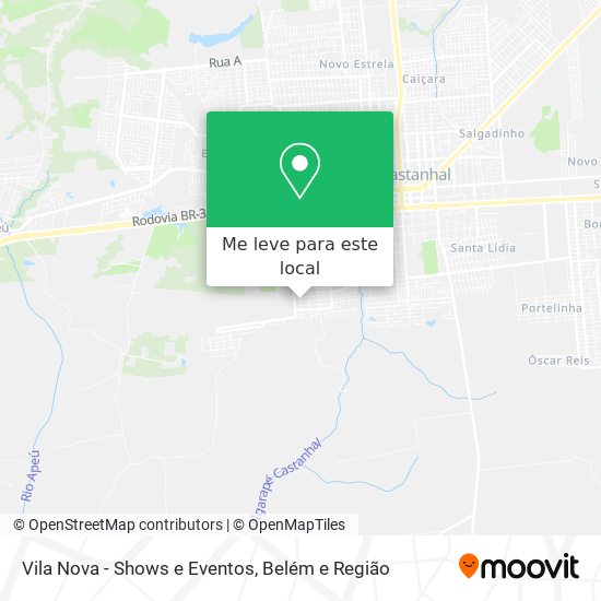 Vila Nova - Shows e Eventos mapa