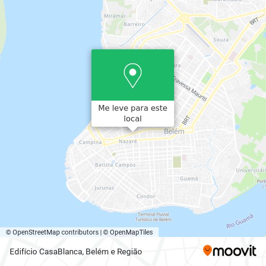 Edifício CasaBlanca mapa