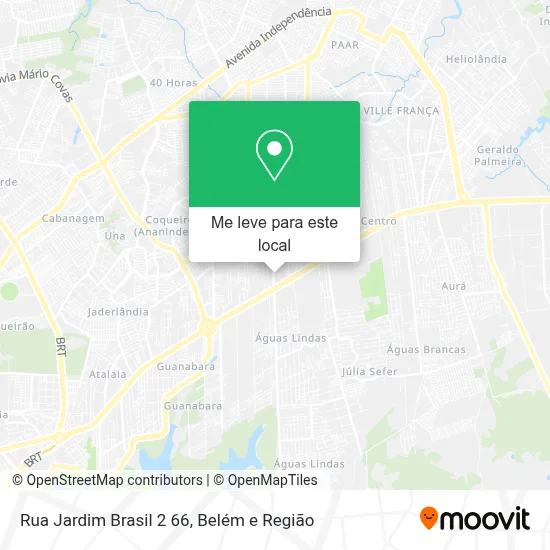 Rua Jardim Brasil 2 66 mapa