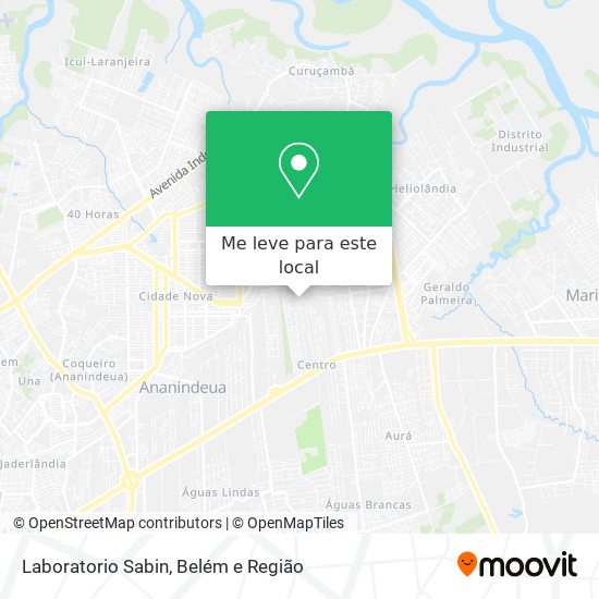 Laboratorio Sabin mapa