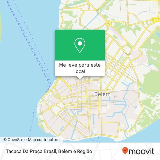 Tacaca Da Praça Brasil mapa