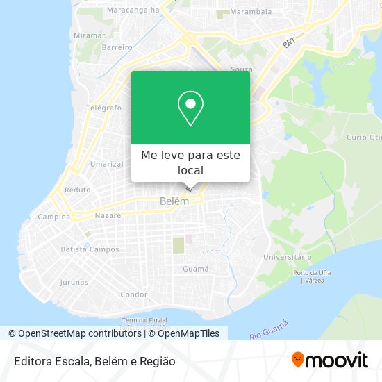 Editora Escala mapa