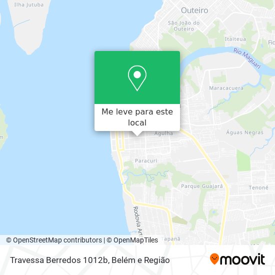 Travessa Berredos 1012b mapa