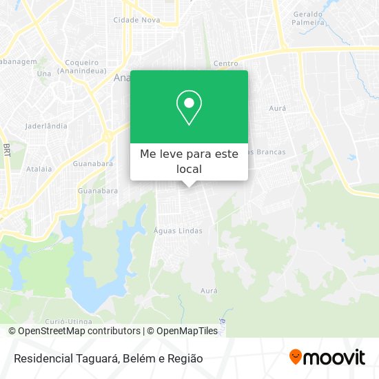 Residencial Taguará mapa