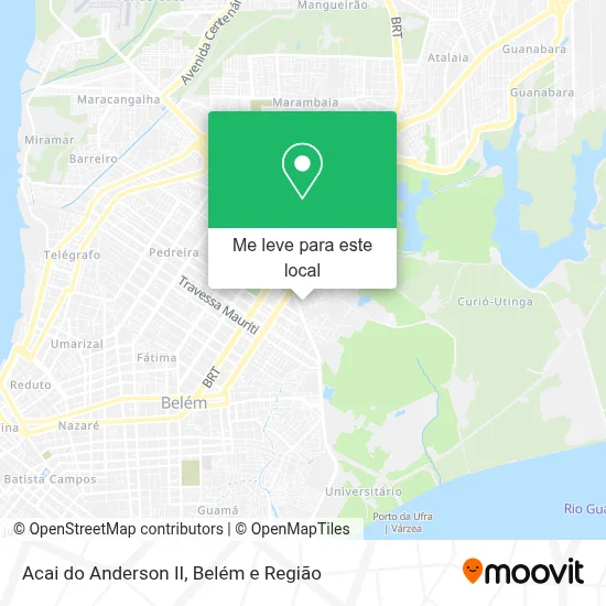 Acai do Anderson II mapa