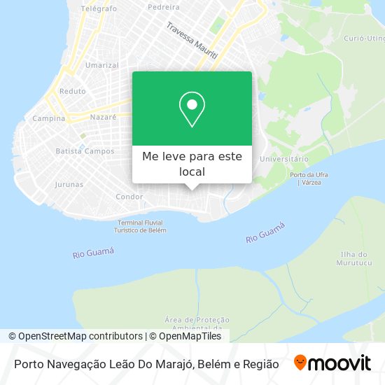 Porto Navegação Leão Do Marajó mapa