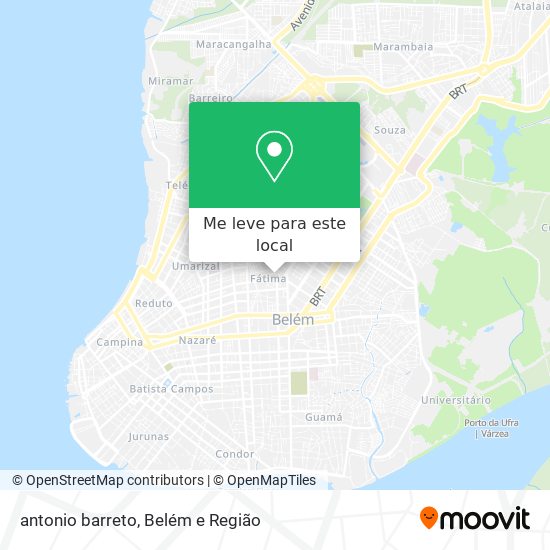 antonio barreto mapa