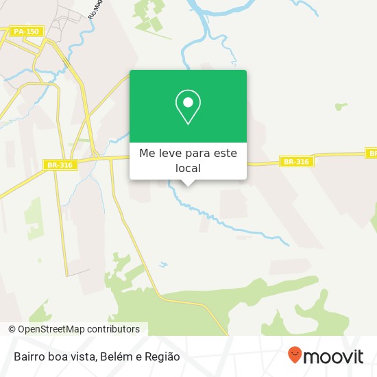 Bairro boa vista mapa