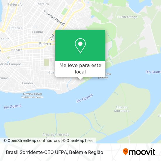 Brasil Sorridente-CEO UFPA mapa