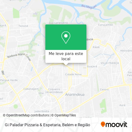 Gi Paladar Pizzaria & Espetaria mapa