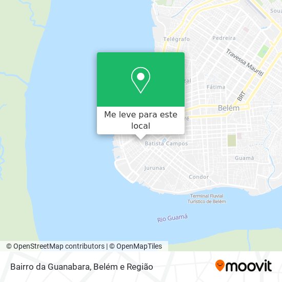 Bairro da Guanabara mapa