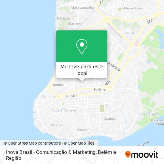 Inova Brasil - Comunicação & Marketing mapa