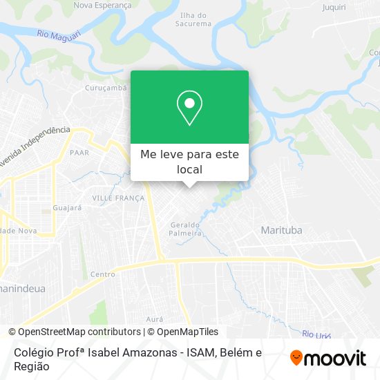 Colégio Profª Isabel Amazonas - ISAM mapa