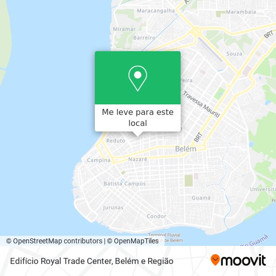 Edifício Royal Trade Center mapa