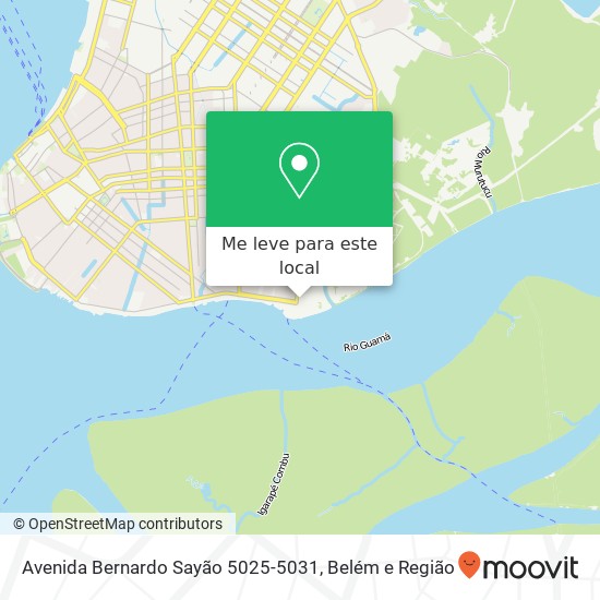 Avenida Bernardo Sayão 5025-5031 mapa