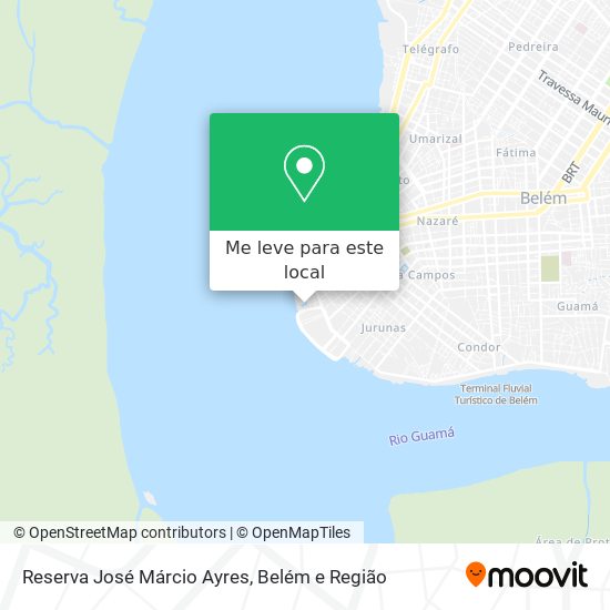 Reserva José Márcio Ayres mapa
