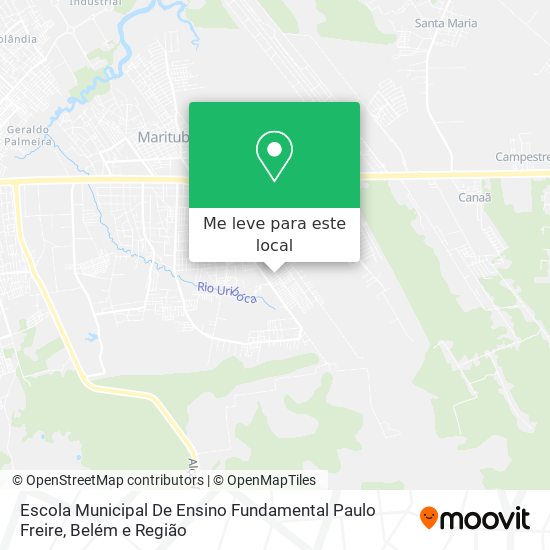 Escola Municipal De Ensino Fundamental Paulo Freire mapa