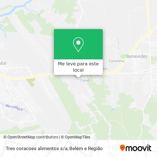 Tres coracoes alimentos s/a mapa
