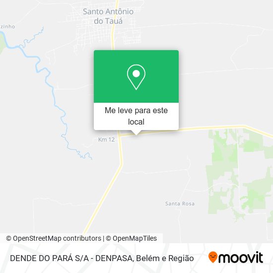 DENDE DO PARÁ S/A - DENPASA mapa