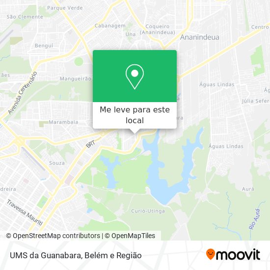 UMS da Guanabara mapa