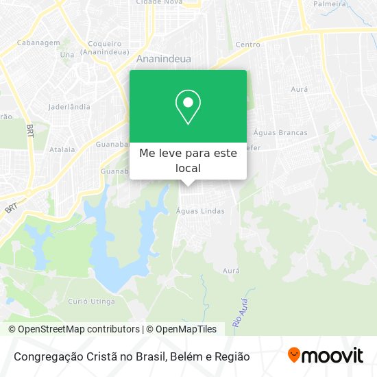 Congregação Cristã no Brasil mapa