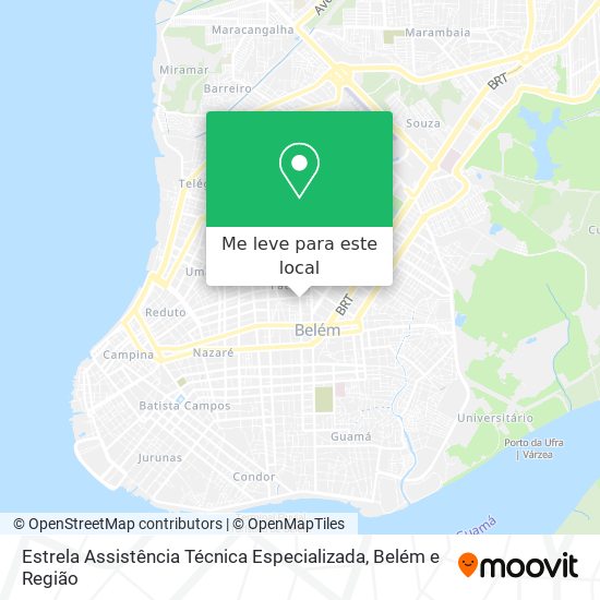 Estrela Assistência Técnica Especializada mapa