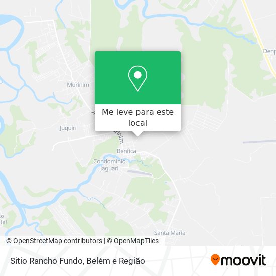 Sitio Rancho Fundo mapa