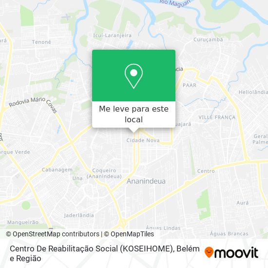 Centro De Reabilitação Social (KOSEIHOME) mapa