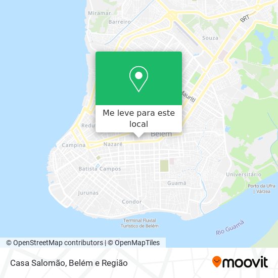 Casa Salomão mapa
