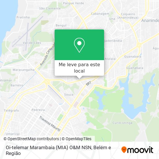 Oi-telemar Marambaia (MIA) O&M NSN mapa