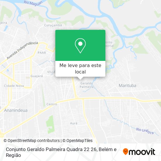 Conjunto Geraldo Palmeira Quadra 22 26 mapa