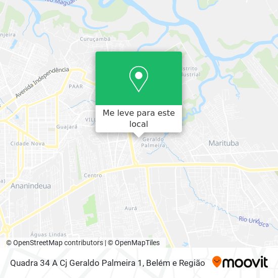 Quadra 34 A Cj Geraldo Palmeira 1 mapa