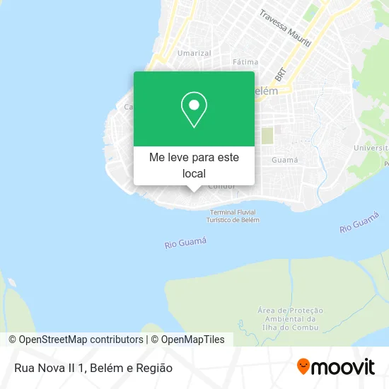 Rua Nova II 1 mapa