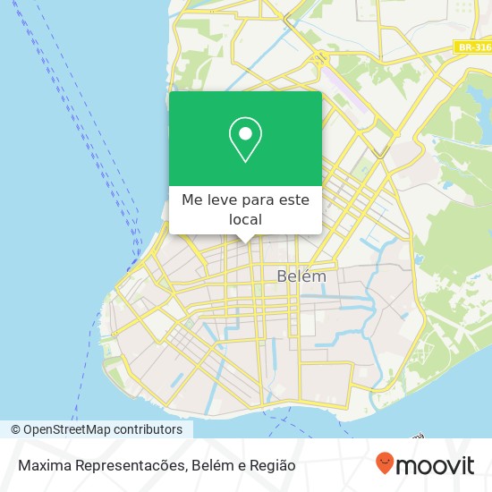 Maxima Representacões mapa