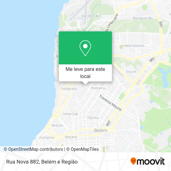 Rua Nova 882 mapa