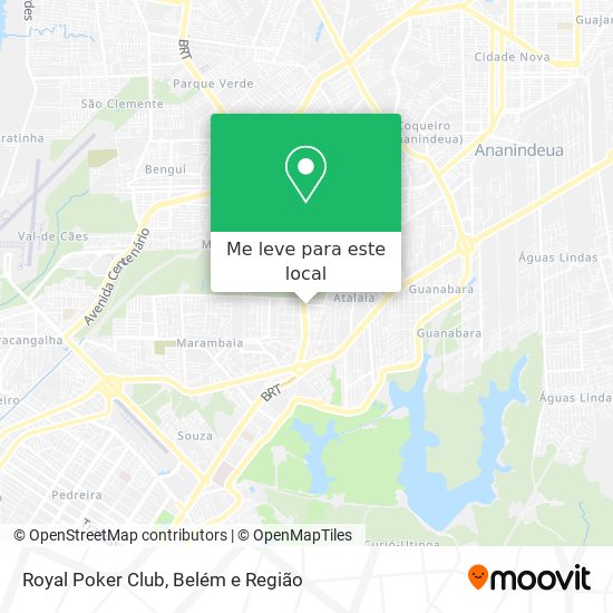 Royal Poker Club mapa