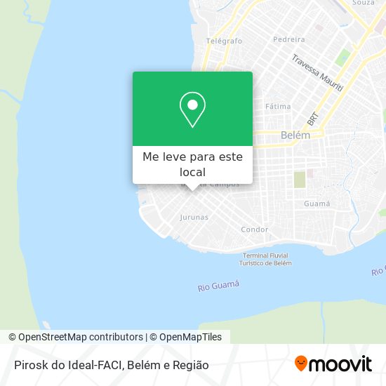 Pirosk do Ideal-FACI mapa