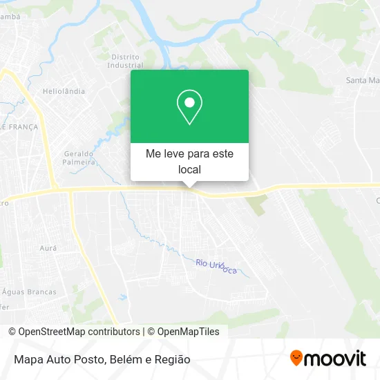 Mapa Auto Posto mapa