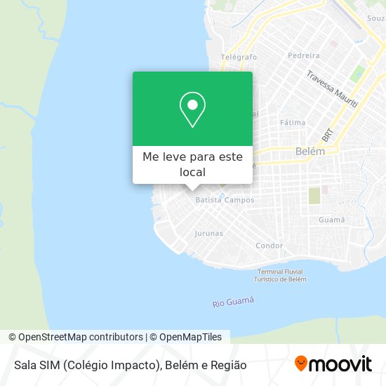 Sala SIM (Colégio Impacto) mapa