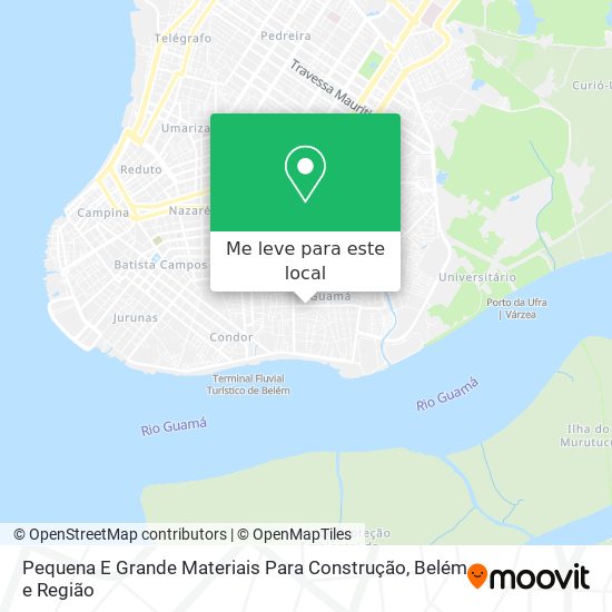 Pequena E Grande Materiais Para Construção mapa