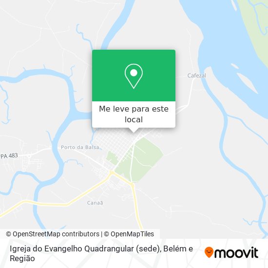 Igreja do Evangelho Quadrangular (sede) mapa
