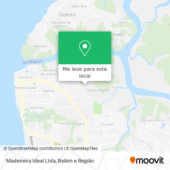 Madeireira Ideal Ltda mapa