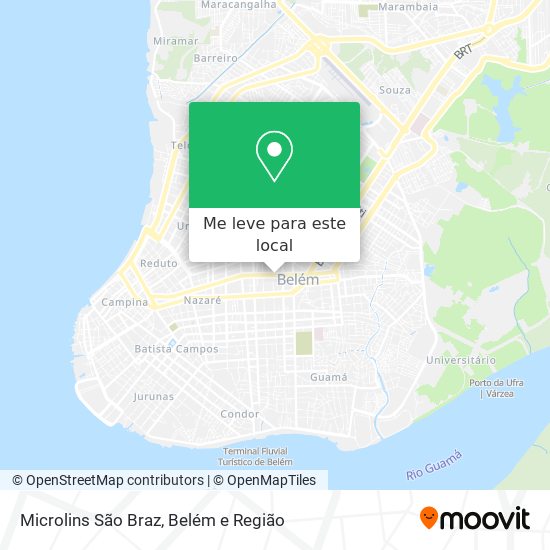 Microlins São Braz mapa